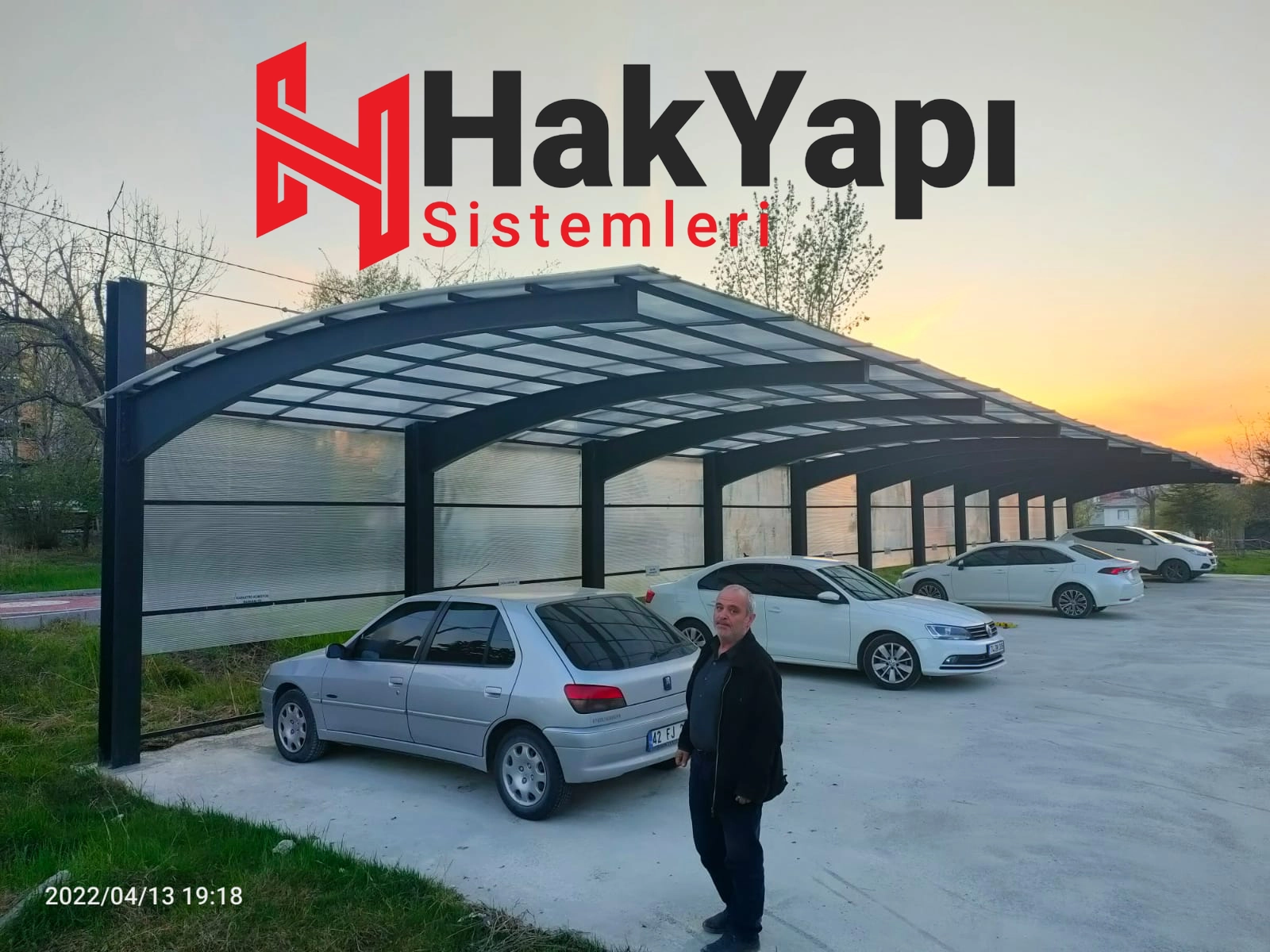 Açık Otopark Sundurma Model 3